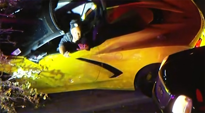 [VIDEO] C8 Corvette Driver Leads Police on a Crazy Pursuit That Ends with a Crash