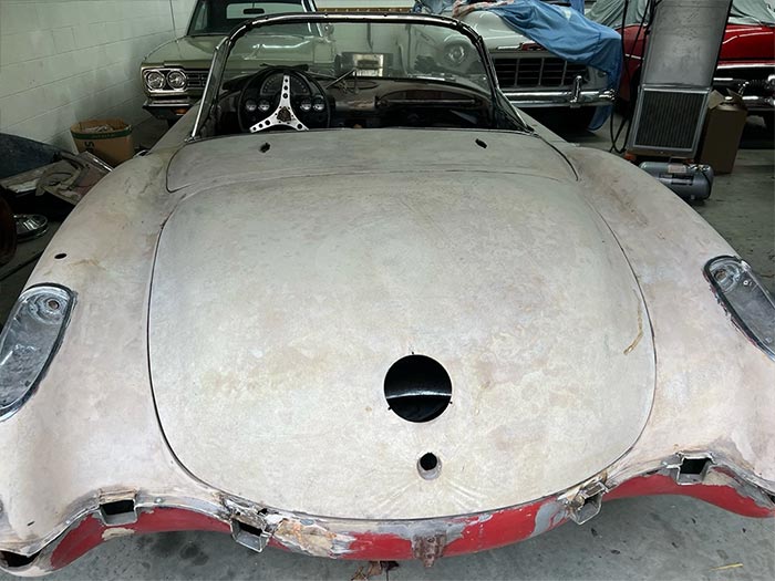 Corvettes for Sale: 1960 Corvette Fuelie Project Offered on eBay