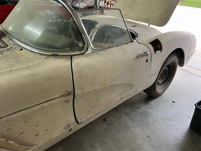 Corvettes for Sale: 1960 Corvette Fuelie Project Offered on eBay