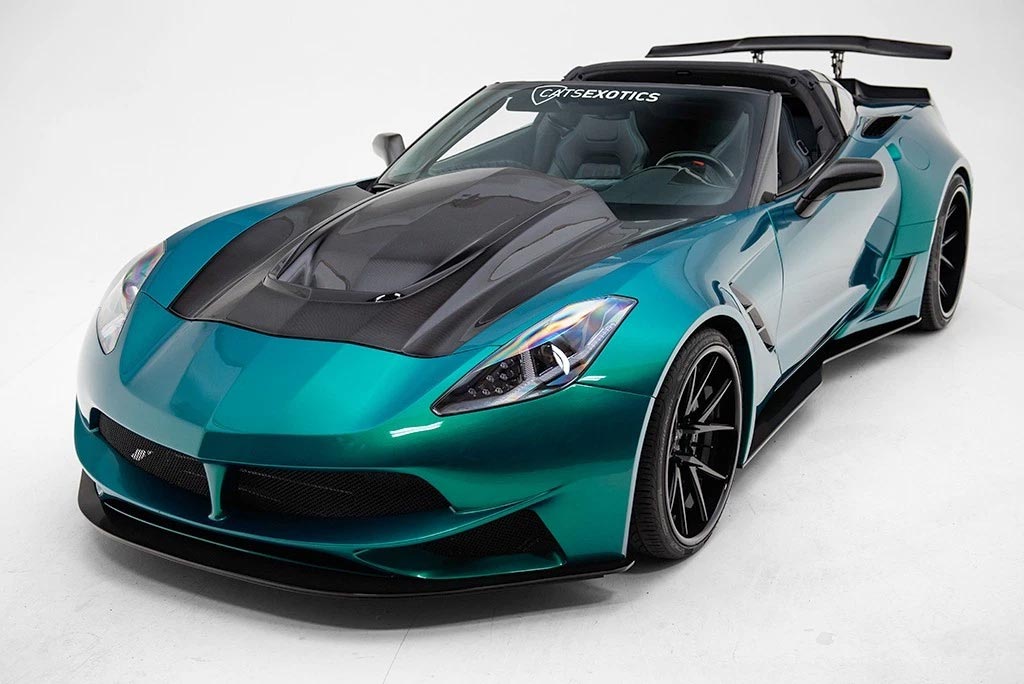 Corvettes for Sale: 2017 Corvette Stingray with an Ivan Tampi Widebody Kit