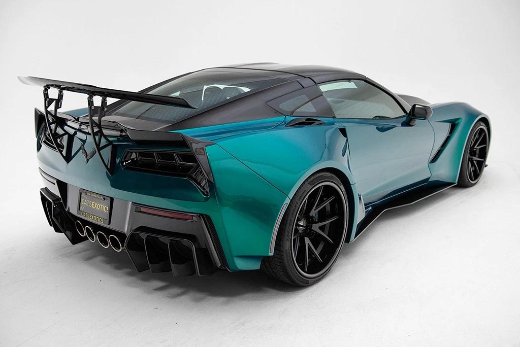 Corvettes for Sale: 2017 Corvette Stingray with an Ivan Tampi Widebody Kit