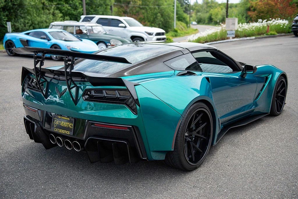 Corvettes for Sale: 2017 Corvette Stingray with an Ivan Tampi Widebody Kit