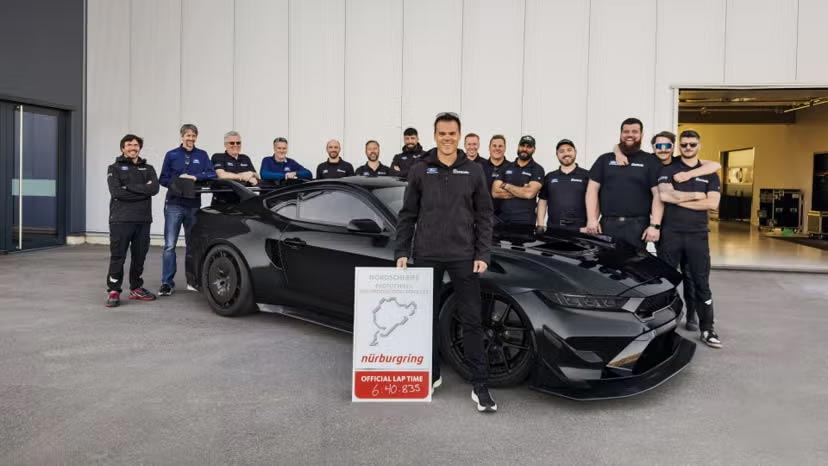Tired of Being Upstaged by Corvette ZR1s, Ford's Upgraded Mustang GTD Retakes American 'Ring Record