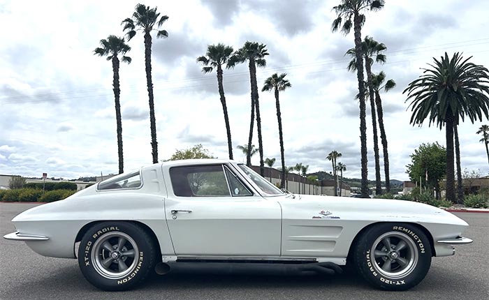 Corvettes for Sale: A One Owner 1963 Corvette Split Window Coupe Fuelie Hits Bring a Trailer