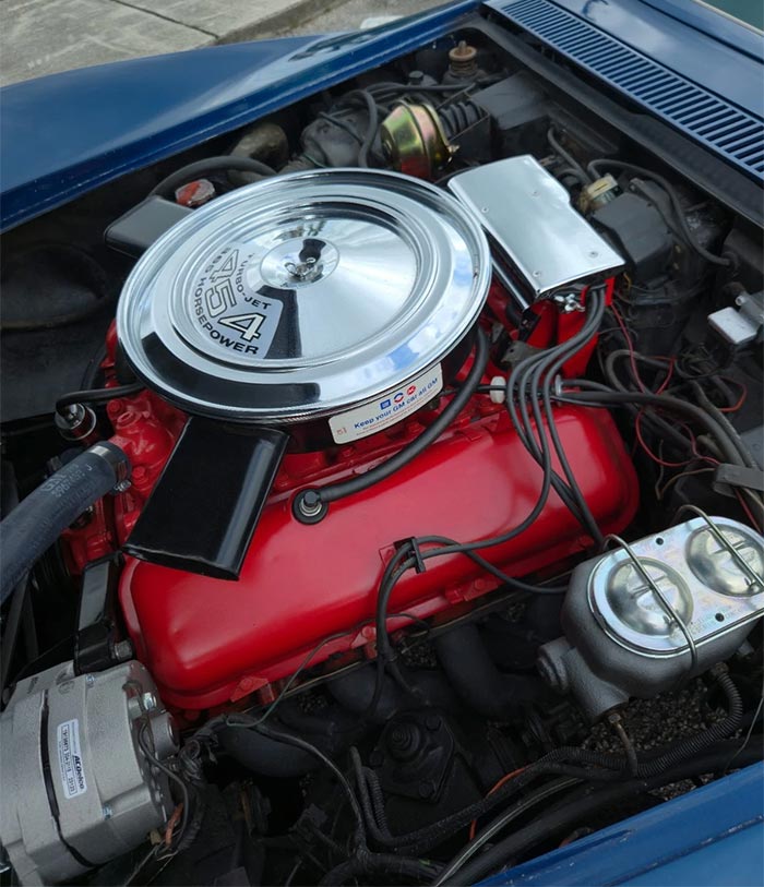 Corvettes for Sale: 1971 Corvette Stingray Convertible with a 454 V8 on eBay