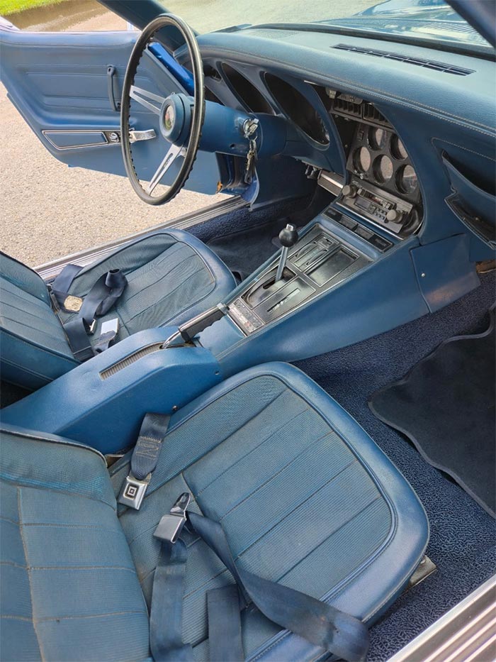 Corvettes for Sale: 1971 Corvette Stingray Convertible with a 454 V8 on eBay