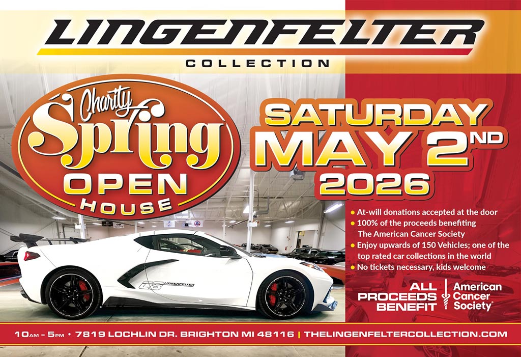 The Lingenfelter Collection's Spring Open House is Saturday May 2nd