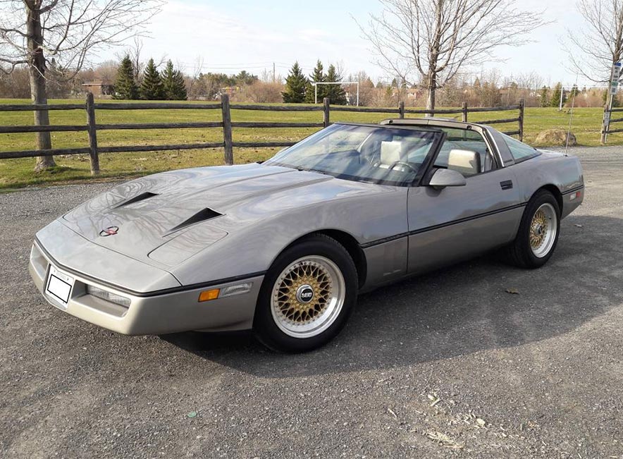 Corvettes for Sale: B2K Twin Turbo 1987 Corvette Callaway Offered on Craigslist
