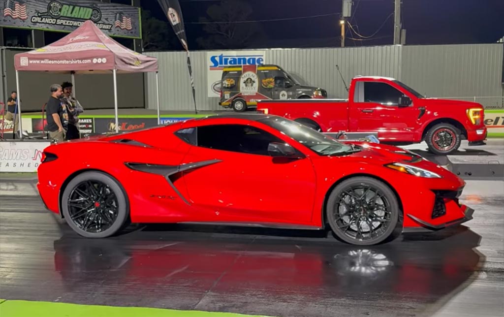 [VIDEO] Did a Corvette ZR1X Lose this Drag Race on Purpose?