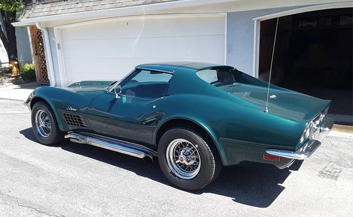 Corvettes for Sale: Owned for 54 Years, this 1971 Corvette LS5 is Now Offered on Craigslist