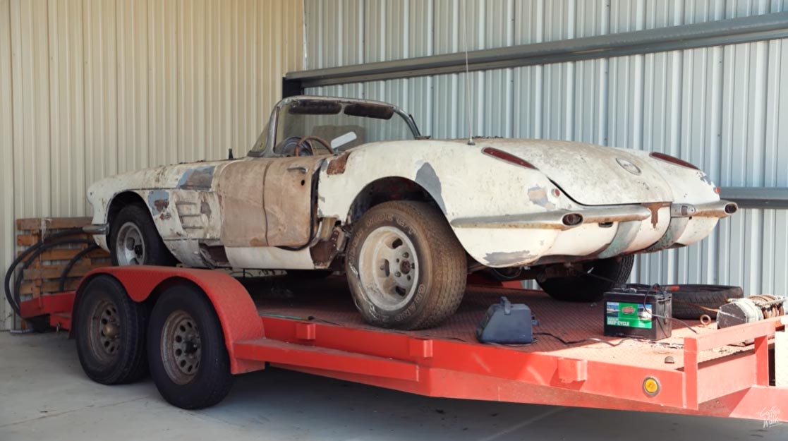 [VIDEO] Dennis Collins Rescues a Rough 1960 Corvette Roadster in Texas
