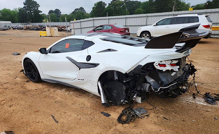 [ACCIDENT] This Wrecked 2026 Corvette ZR1 is Waiting for You at Copart