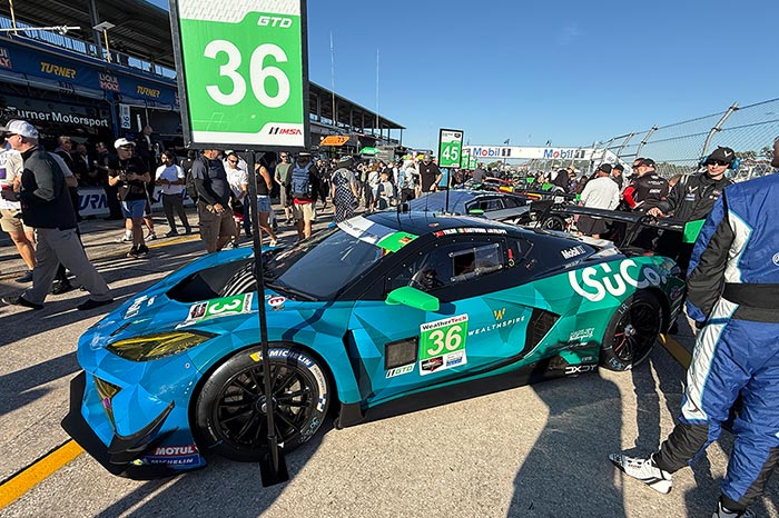 DXDT Racing Withdraws Corvette Entry from Lagnua Seca Following Transporter Fire
