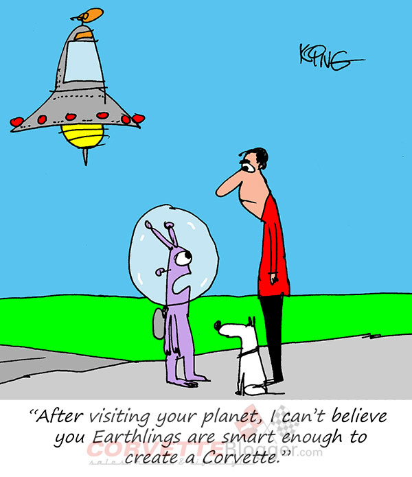 Saturday Morning Corvette Comic: It Was a Big Surprise