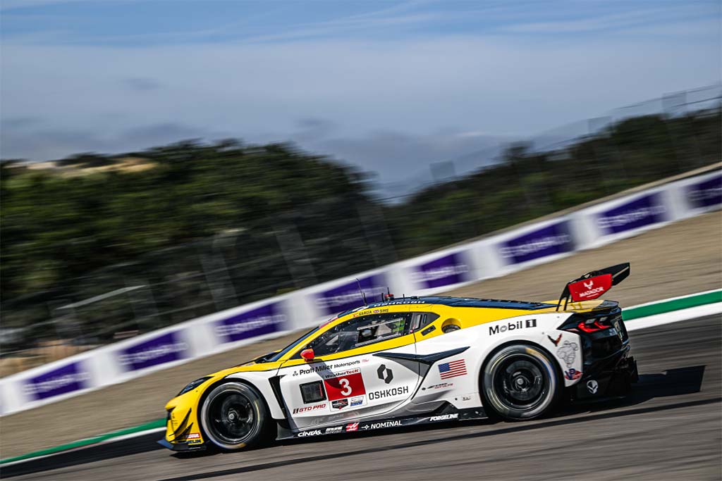 Corvette Racing à Laguna Seca : prête à bouger