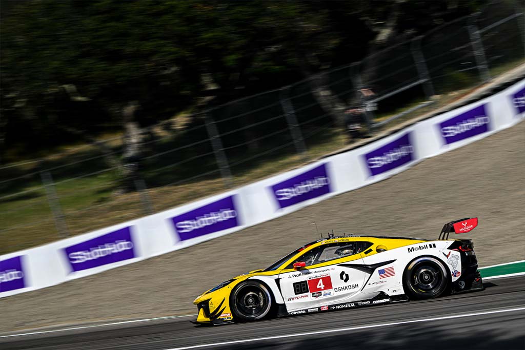 Corvette Racing à Laguna Seca : prête à bouger