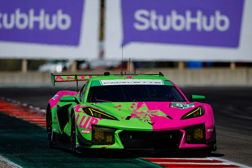 Corvette Racing à Laguna Seca : prête à bouger