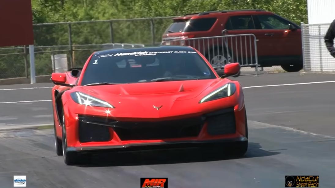 [VIDEO] Stock Corvette ZR1 Runs 9.161 Seconds in the Quarter Mile for a New World Record
