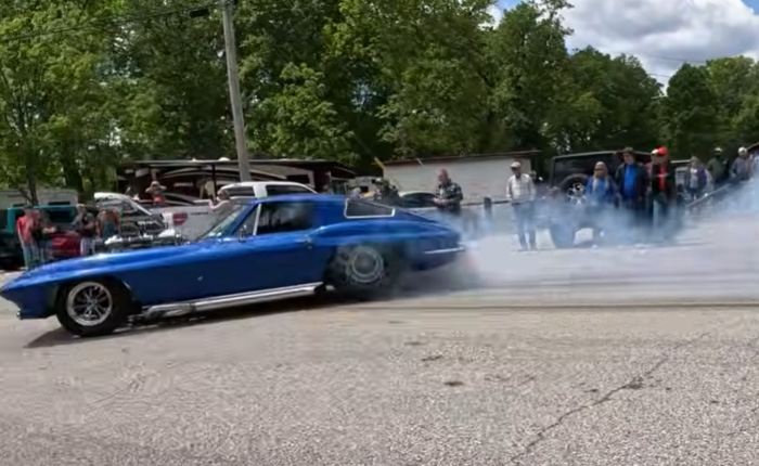 [ACCIDENT] C2 Corvette Crashes During a Burnout at a Tennessee Car Show