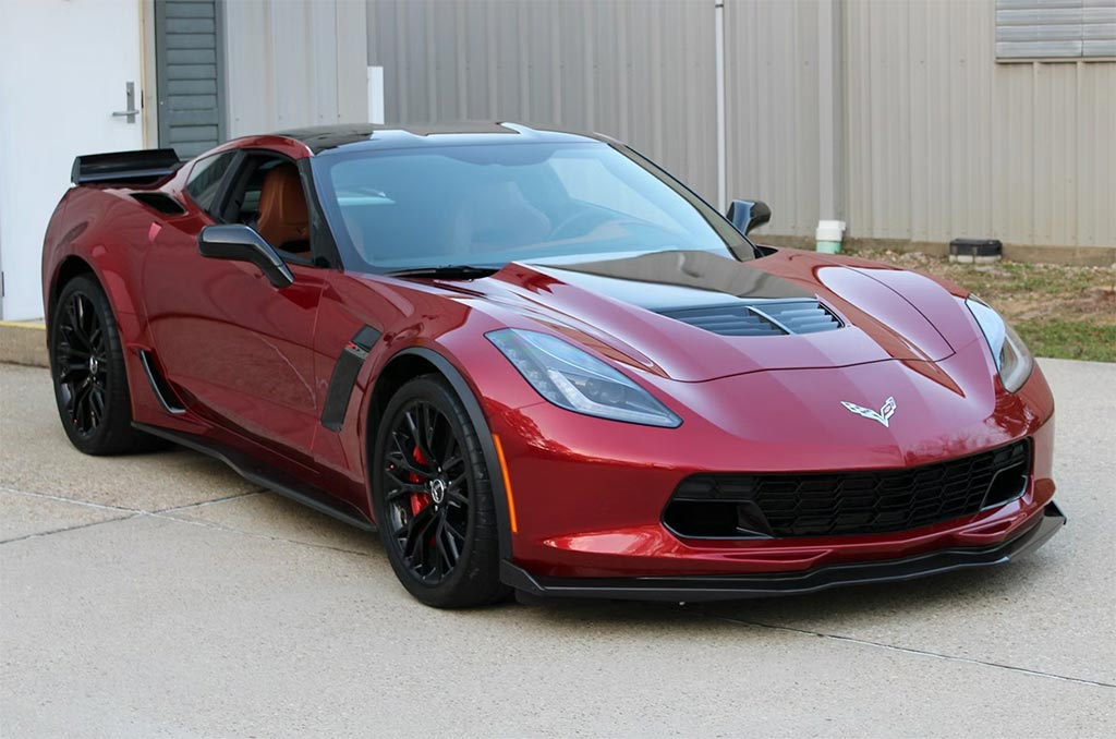 Corvettes for Sale: This 2015 Corvette Z06 was Originally Delivered to Mario Andretti