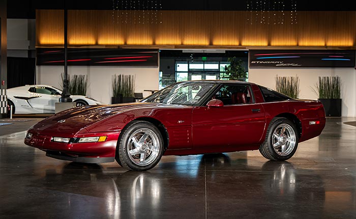 Michael Jordan's 1993 Corvette ZR-1 Now On Display at the Corvette Museum's Pop Culture Exhibit