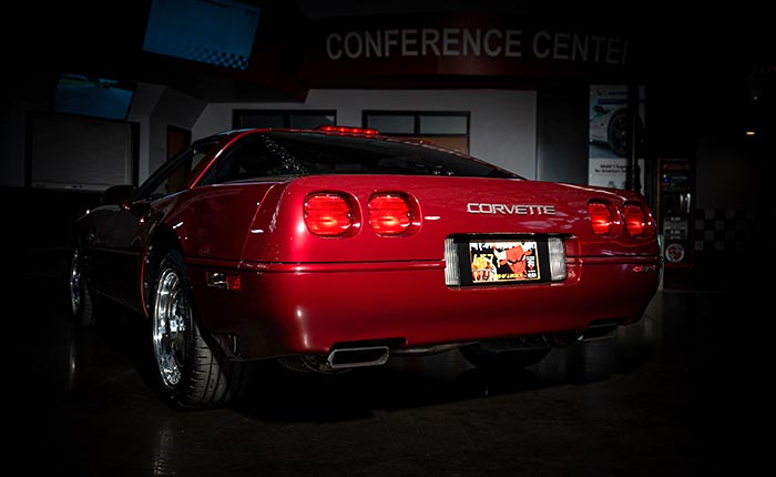 Michael Jordan's 1993 Corvette ZR-1 Now On Display at the Corvette Museum's Pop Culture Exhibit