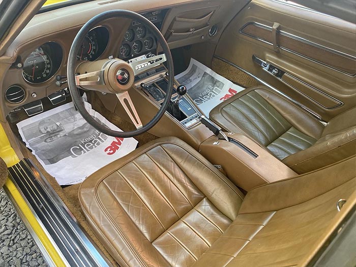 Corvettes for Sale: 45-Years-Owned 1971 Corvette with an LS5 454 V8 Offered on eBay