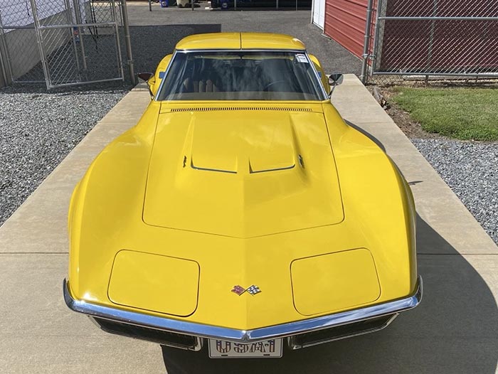 Corvettes for Sale: 45-Years-Owned 1971 Corvette with an LS5 454 V8 Offered on eBay