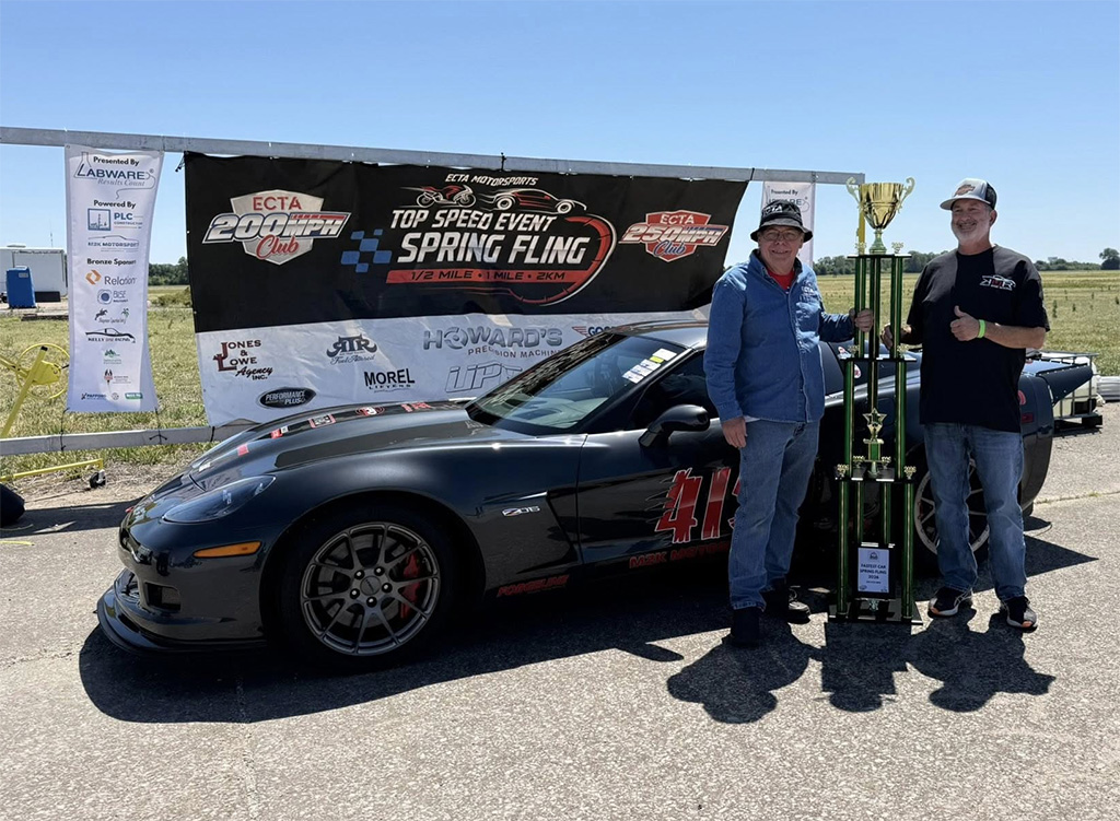 [VIDEO] Kelly Bise Runs 280 MPH at the Arkansas Standing Mile in His 2009 Corvette Z06