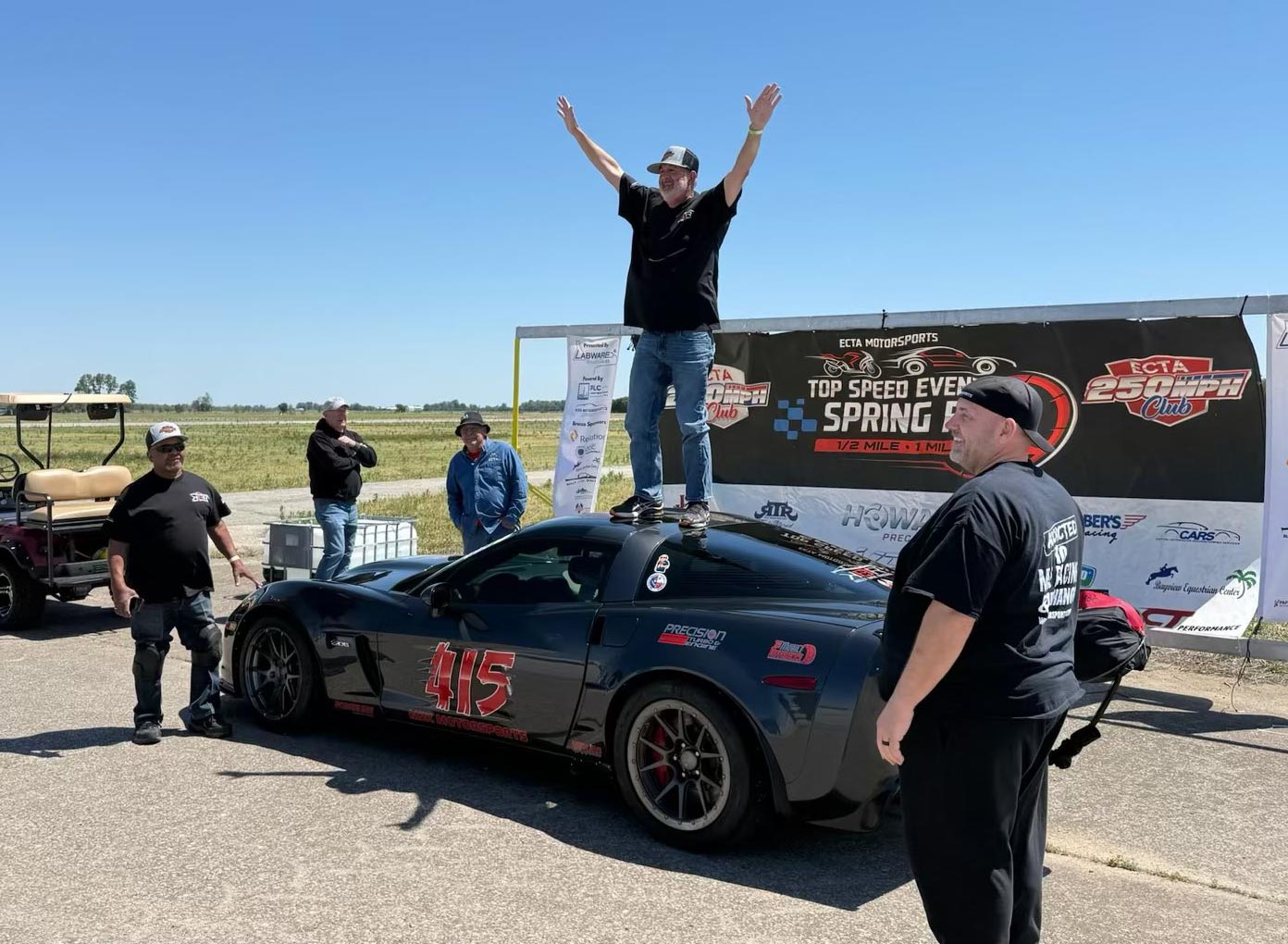[VIDEO] Kelly Bise Runs 280 MPH at the Arkansas Standing Mile in His 2009 Corvette Z06