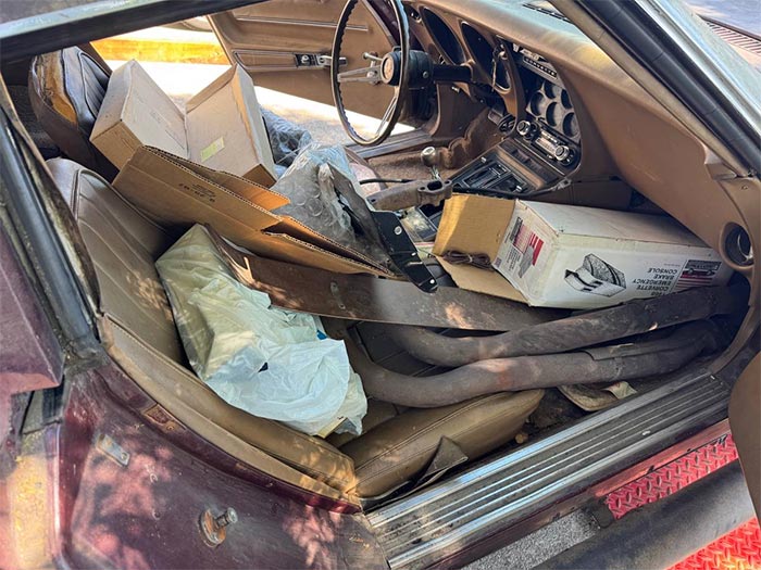 Corvettes for Sale: 1968 Corvette Project Buried for Years in a Garage Now Offered on Craigslist
