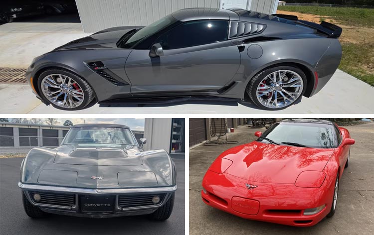 These Corvettes Will Be Offered at Swafford Auctions Alabama Sale this Saturday