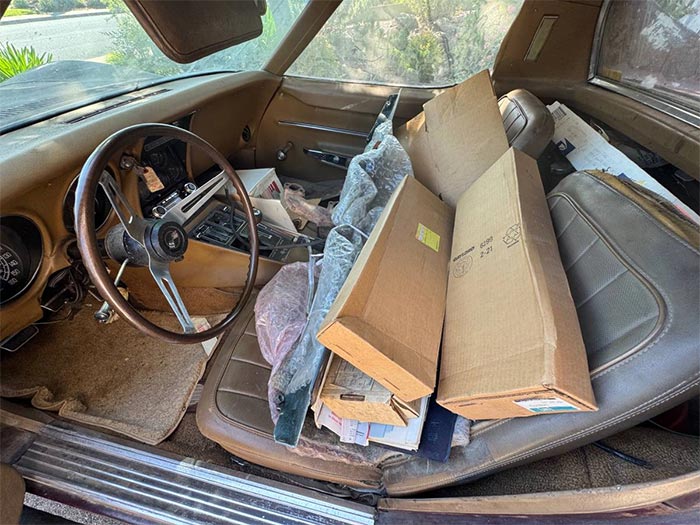 Corvettes for Sale: 1968 Corvette Project Buried for Years in a Garage Now Offered on Craigslist