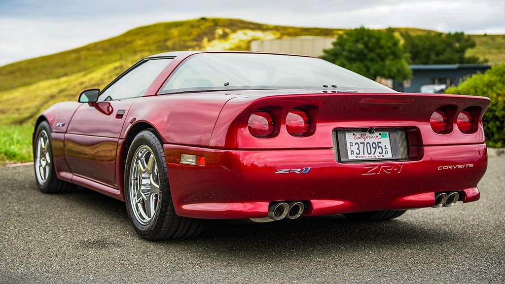 Corvette for Sale: Rare Shinoda/Mears 1990 Corvette ZR-1 Offered on Bring a Trailer