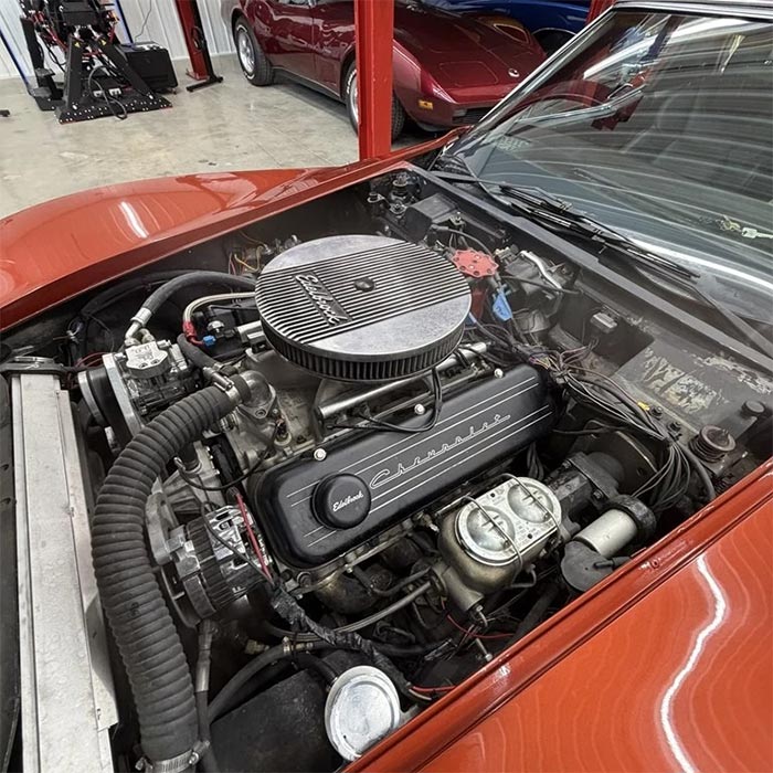 Corvettes for Sale: Polarizing 1973 Corvette With a 468 Stroker Offered on eBay