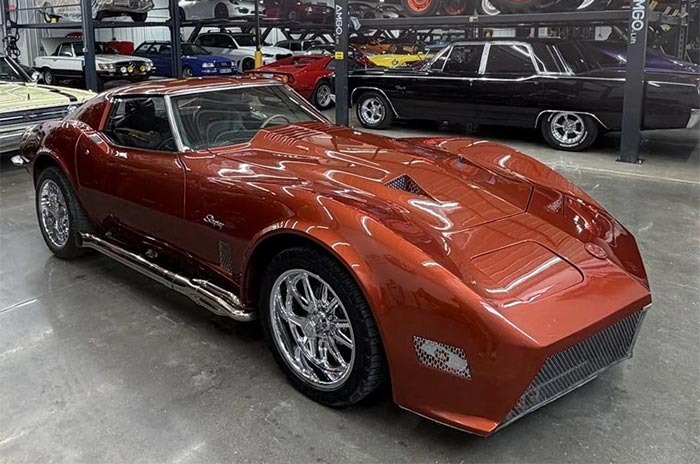 Corvettes for Sale: Polarizing 1973 Corvette With a 468 Stroker Offered on eBay