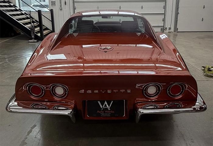 Corvettes for Sale: Polarizing 1973 Corvette With a 468 Stroker Offered on eBay