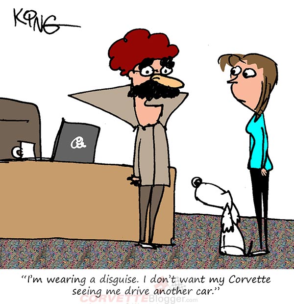Saturday Morning Corvette Comic: In Disguise