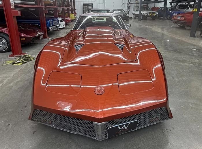 Corvettes for Sale: Polarizing 1973 Corvette With a 468 Stroker Offered on eBay
