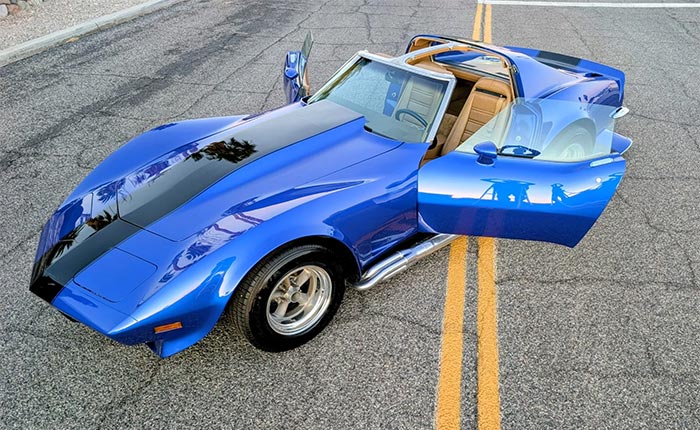 Corvettes for Sale: 572-Powered 1973 Corvette Widebody Offered on BaT
