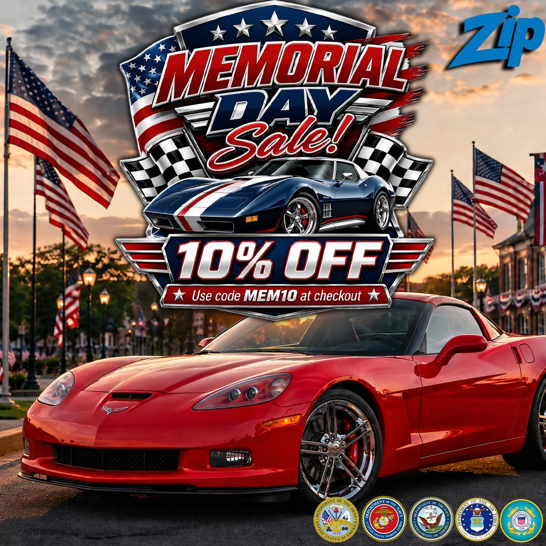 Zip Corvette's Annual Memorial Day Sale Signals the Unofficial Start of Summer!