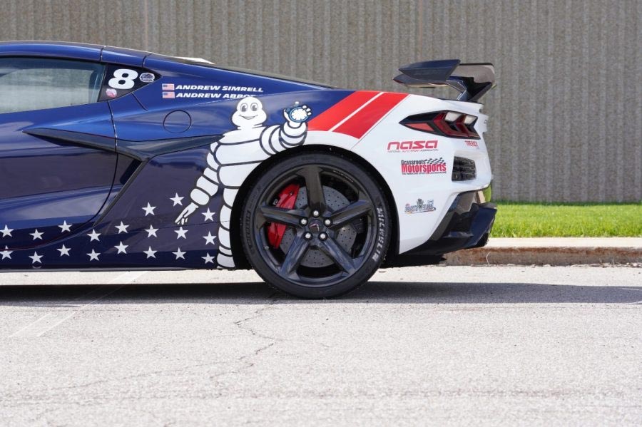 2027 Corvette Grand Sport Finishes 2nd in Class and 7th Overall in the One Lap of America