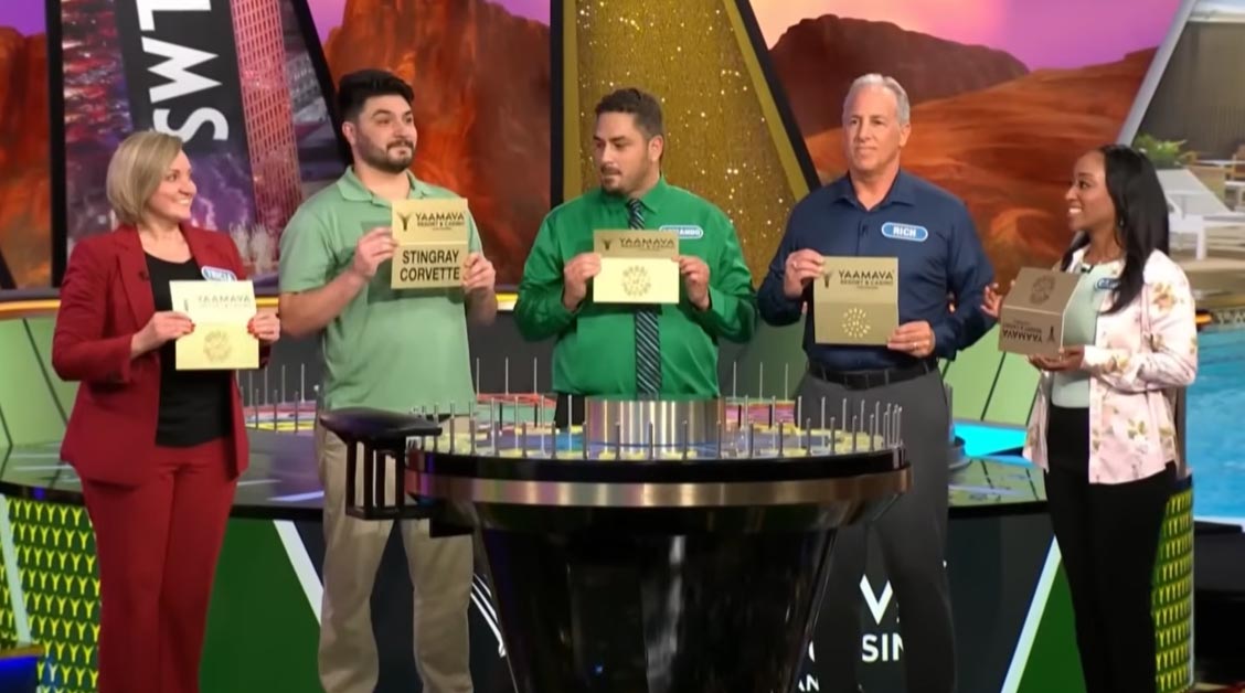 [VIDEO] Bartender Wins a New Corvette Stingray Given Away by Jay Leno on Wheel of Fortune