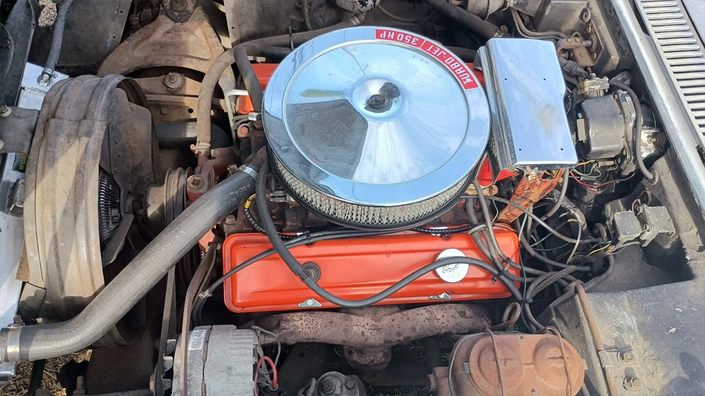 Corvettes for Sale: Numbers Matching 1971 Corvette Stingray Project Offered on eBay