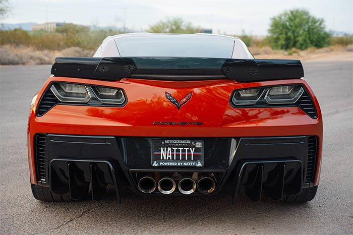 Corvettes à vendre : Corvette Z06 2016 en rare Daytona Sunrise Orange métallisé