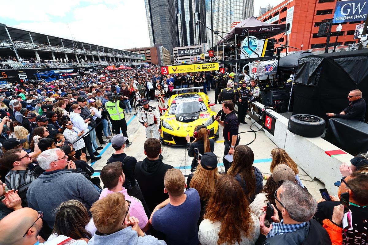 Corvette Z06 GT3R at the Chevrolet Detroit Grand Prix