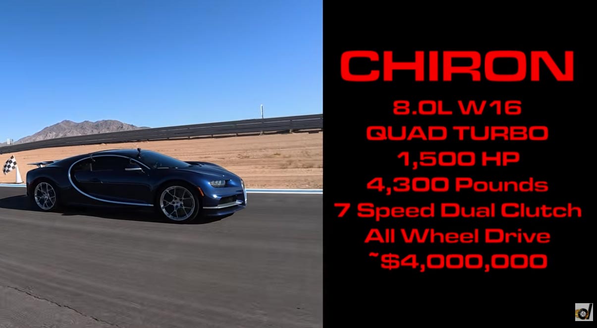 [VIDEO] C8 Corvette ZR1X Finally Gets in the Octagon with a Bugatti, Easily Rises to the Challenge!