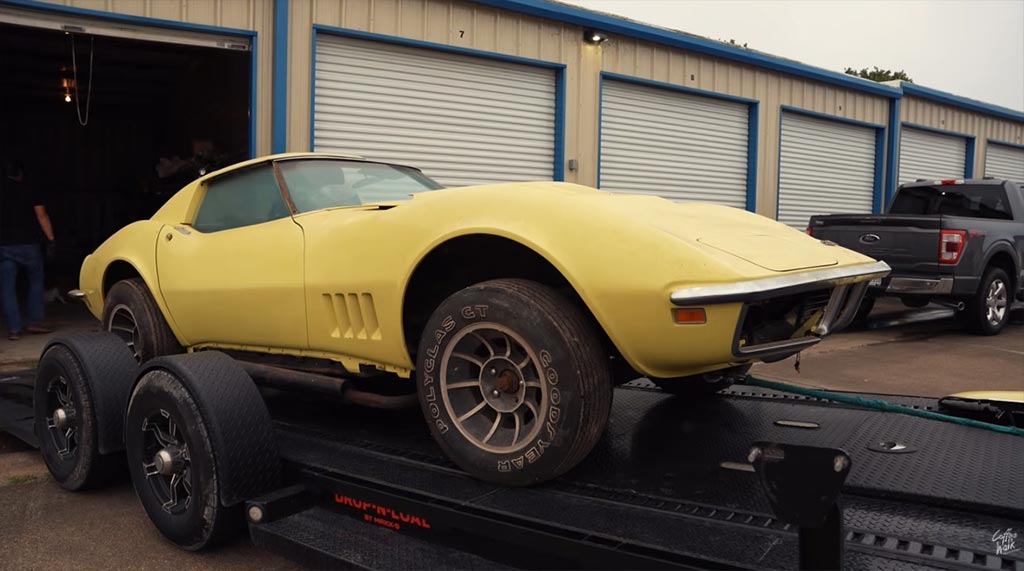 [VIDEO] Dennis Collins Rescues a Motorless 1968 Corvette Originally Built with L89 Aluminum Heads