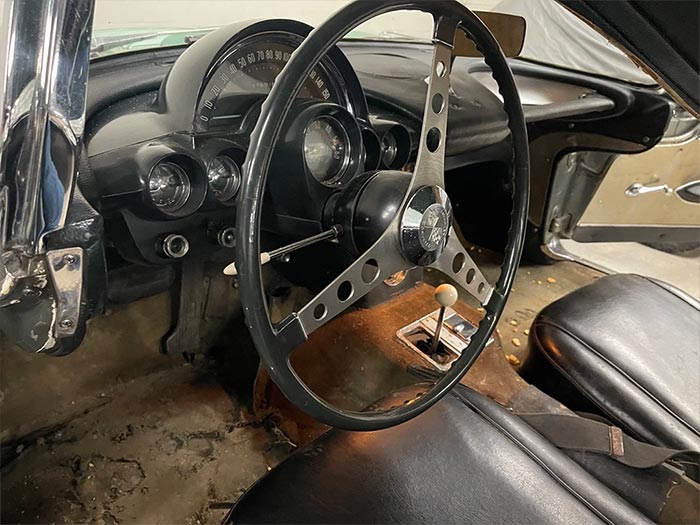 Corvettes for Sale: Running 1958 Corvette is a Candidate for Restoration or Resto-Modding