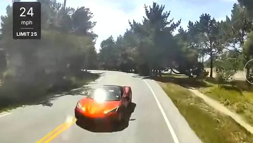 [ACCIDENT] POV Video of a C8 Crashing into a California Tour Bus Head On is Released